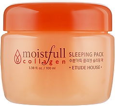 Парфумерія, косметика Нічна маска з колагеном - Etude House Moistfull Collagen Sleeping Pack