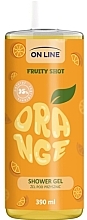 Гель для душу "Orange" - On Line Fruity Shot Shower Gel — фото N1