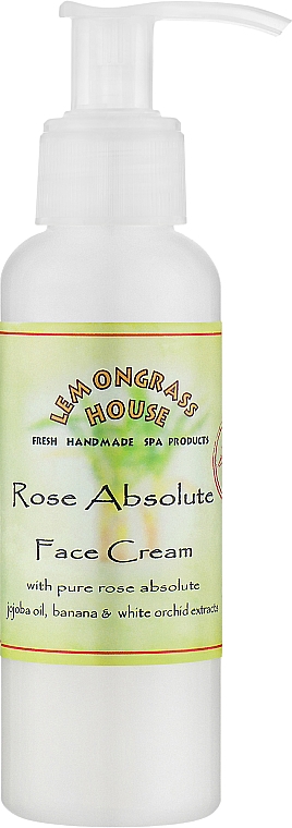 Крем для обличчя "Троянда" з дозатором - Lemongrass House Rose Absolute Face Cream — фото N3
