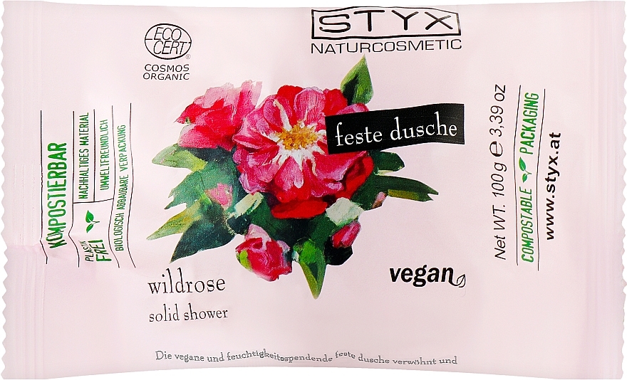 Твердое мыло для душа - Styx Naturcosmetic Wild Rose Solid Shower — фото N1