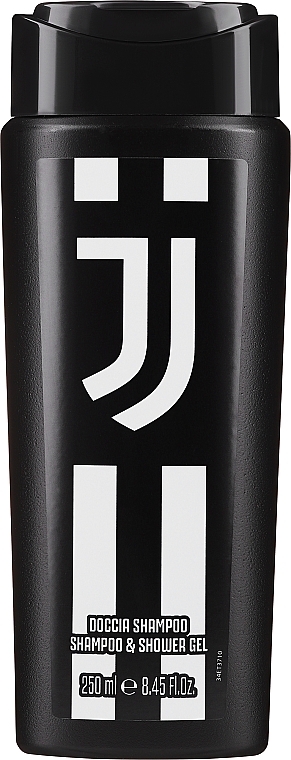 Шампунь-гель для душу "Ювентус" - Naturaverde Football Teams Juventus Shampoo & Shower Gel — фото N1
