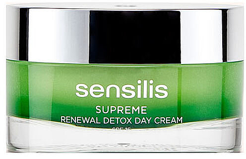 Крем для обличчя - Sensilis Supreme Renewal Detox Day Cream — фото N1