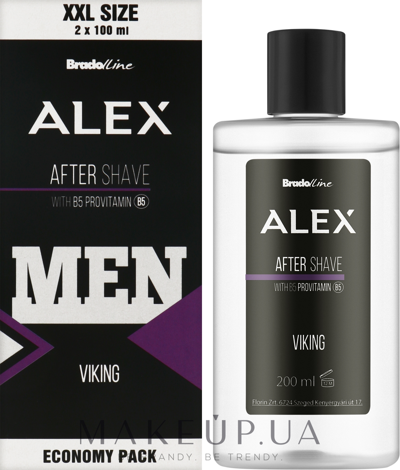 Лосьон после бритья - Bradoline Alex Viking After Shave — фото 200ml