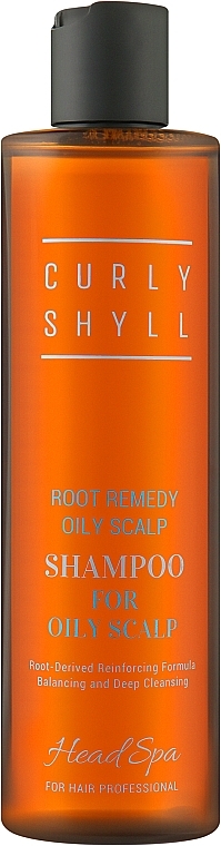 Шампунь для шкіри голови, схильної до жирності - Curly Shyll Root Remedy Oily Scalp Shampoo — фото N1