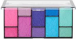 Палитра теней для век - Makeup Revolution Reloaded Dimension Eyeshadow Palette Vivid Passion — фото N2