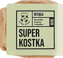 Духи, Парфюмерия, косметика Мыло для тела, лица и волос - Cztery Szpak Superkostka (мини)