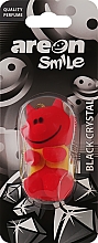 Ароматизатор-іграшка для повітря  "Чорний кристал" - Areon Smile Toys Black Crystal — фото N1