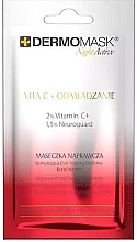 Маска для лица ночная "Витамин С + омоложение" - L'biotica Dermomask Night Active Vita C + Rejuvenation Mask  — фото N1
