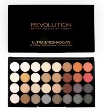 Духи, Парфюмерия, косметика Палетка теней для век, 32 оттенка - Makeup Revolution Ultra 32 Shade Palette Flawless 2