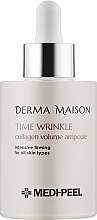 Ампульная сыворотка с коллагеном - Medi Peel Derma Maison Time Wrinkle Collagen Volume Ampoule — фото N1