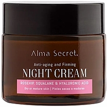 Духи, Парфюмерия, косметика Антивозрастной ночной крем для чувствительной кожи - Alma Secret Anti-aging and Firming Night Cream