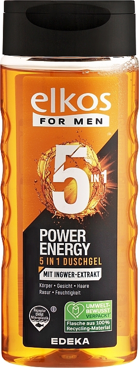 Гель для душа для мужчин - Elkos Men 5in1 Power Energy — фото N1