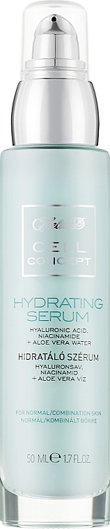 Сироватка зволожуюча для нормальної та комбінованої шкіри обличчя 35+ - Helia-D Cell Concept Hydrating Serum