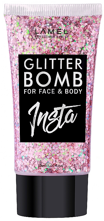 LAMEL Make Up Insta Glitter Bomb for Face & Body