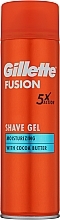 Парфумерія, косметика Гель для гоління - Gillette Fusion 5 Moisturizing Shave Gel