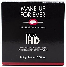 Рассыпчатая пудра для лица - Make Up For Ever Ultra HD Loose Powder — фото N2
