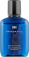 УЦІНКА Шампунь для щоденного миття волосся - Graham Hill Brickyard 500 Superfresh Shampoo * — фото N1