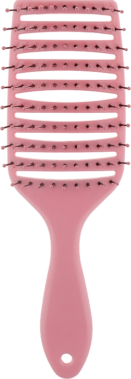 Щётка для волос широкая продувная CP6262-2, розовая - Oris
