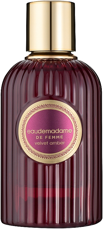 Fragrance World Eaudemadam de Velvet Amber - Парфюмированная вода