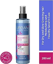 Двофазний кондиціонер для волосся з гіалуроновою кислотою - Urban Care Hyaluronic Acid & Collagen Leave In Conditioner — фото N2