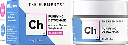 Глиняна очищувальна детокс-маска із саліциловою кислотою - The Elements Purifying Detox Mask — фото N2