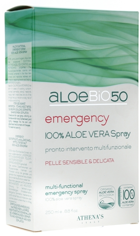 Спрей - athena's Emergency Spray Aloe Vera