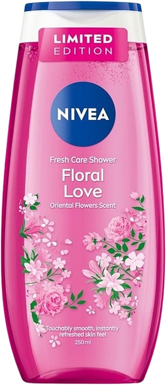 Гель для душа - NIVEA Fresh Care Shower Floral Love Limited Edition — фото N1