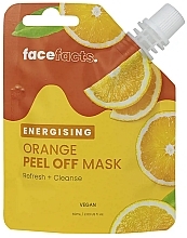 Парфумерія, косметика Енергетична маска-плівка для обличчя з апельсином - Face Facts Energising Orange Citrus Peel-Off Face Mask