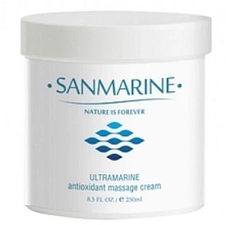 Антиоксидантний масажний крем для обличчя - Sanmarine Ultramarine Antioxidant Massage Cream — фото N1