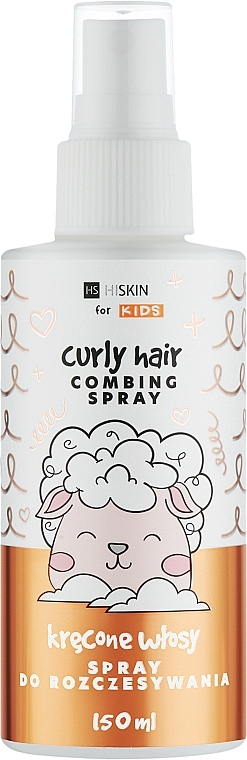 Спрей для распутывания кудрявых детских волос - HiSkin Kids Curly Hair Spray — фото N1