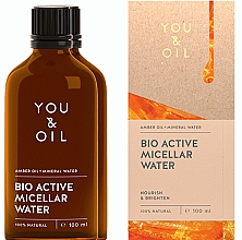 Духи, Парфюмерия, косметика Мицеллярная вода - You & Oil Amber. Bio Active Micellar Water