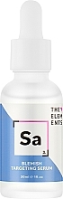 Сироватка для зменшення ознак постакне - The Elements Blemish-Targeting Serum — фото N1