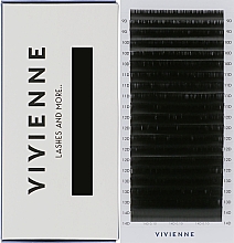 Духи, Парфюмерия, косметика Накладные ресницы "Elite", черные, 20 линий (mix, 0,1, D, (9-14)) - Vivienne