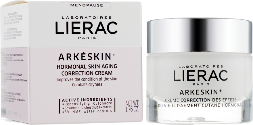 Корректирующий крем против гормонального старения кожи - Lierac Arkeskin Hormonal Skin Aging Correction Cream