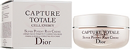 Омолоджувальний крем для обличчя з насиченою текстурою - Dior Capture Totale C.E.L.L. Energy Super Potent Rich Creme — фото N2