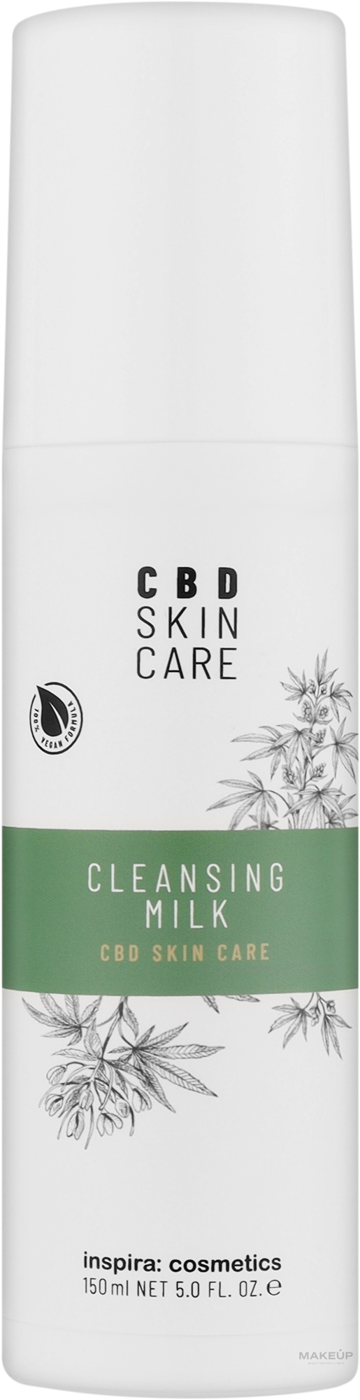 Очищающее молочко - Inspira:cosmetics CBD Skin Care Сleansing Milk — фото 150ml