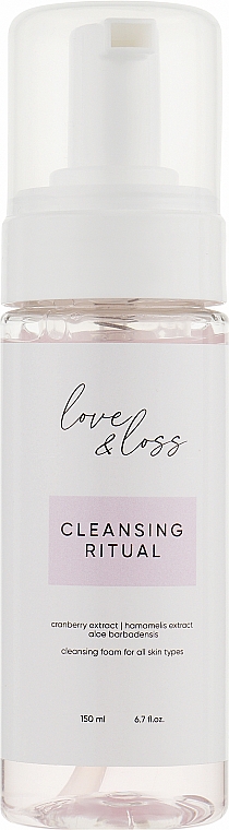 Пінка для вмивання, для усіх типів шкіри - Love&Loss Cleansing Ritual — фото N1