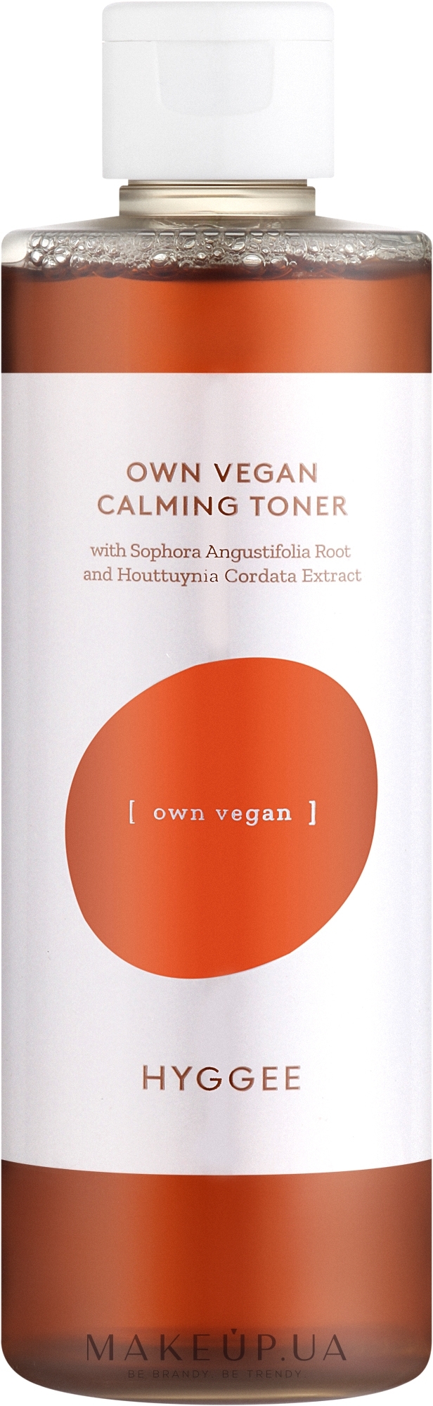 Успокаивающий и смягчающий веганский тонер - Hyggee Own Vegan Calming Toner — фото 250ml