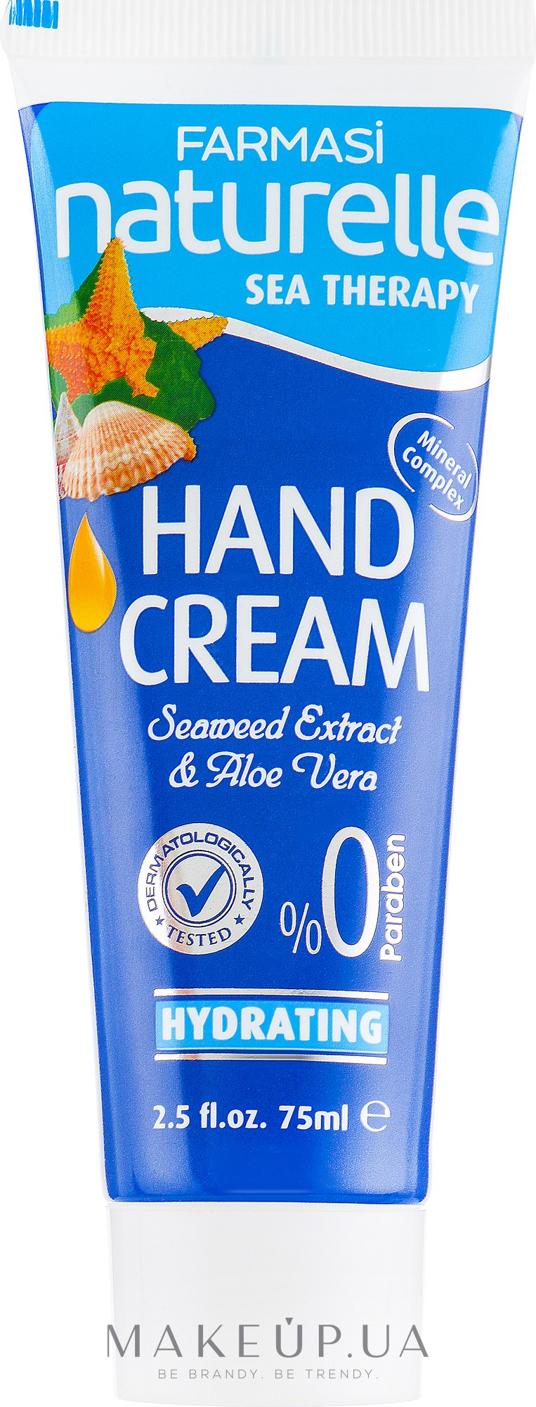 Крем для рук з морськими мінералами - Farmasi Seatheraphy Hand Cream — фото 75ml