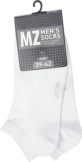 Носки мужские короткие RT1121-007, сетка, белые - Modna Zona — фото N2