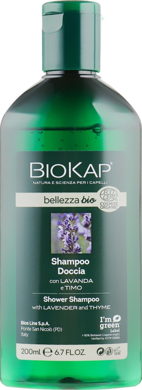 Шампунь-гель для душу - BiosLine BioKap — фото N2