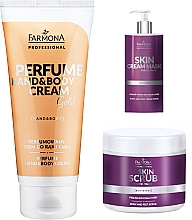 Парфумерія, косметика Набір - Farmona Professional Skin Gold (scr/500ml + h/cr/500ml + h/cr/75ml)