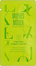 Натуральный шампунь для волос "Веган" - Marlies Moller Marlies Vegan Pure! Beauty Shampoo (пробник) — фото N1