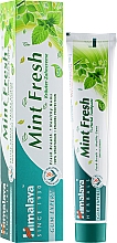 Освежающая зубная паста-гель - Himalaya Herbals Mint Fresh Herbal Toothpaste — фото N2