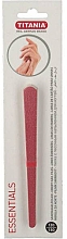 Парфумерія, косметика Пилка для нігтів пісочна, 16,5 см, двостороння 120/150 грит, 1042/10C - Titania