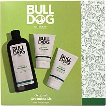 Набор - Bulldog Skincare Original Grooming Kit (sh/gel/500ml + f/cr/100ml + f/scr/125ml) — фото N1