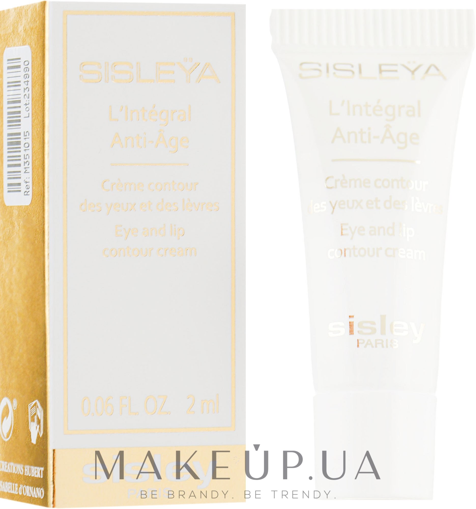 Крем для контуру губ і очей - Sisley Sisleya Eye and Lip Contour Cream (пробник) — фото 2ml