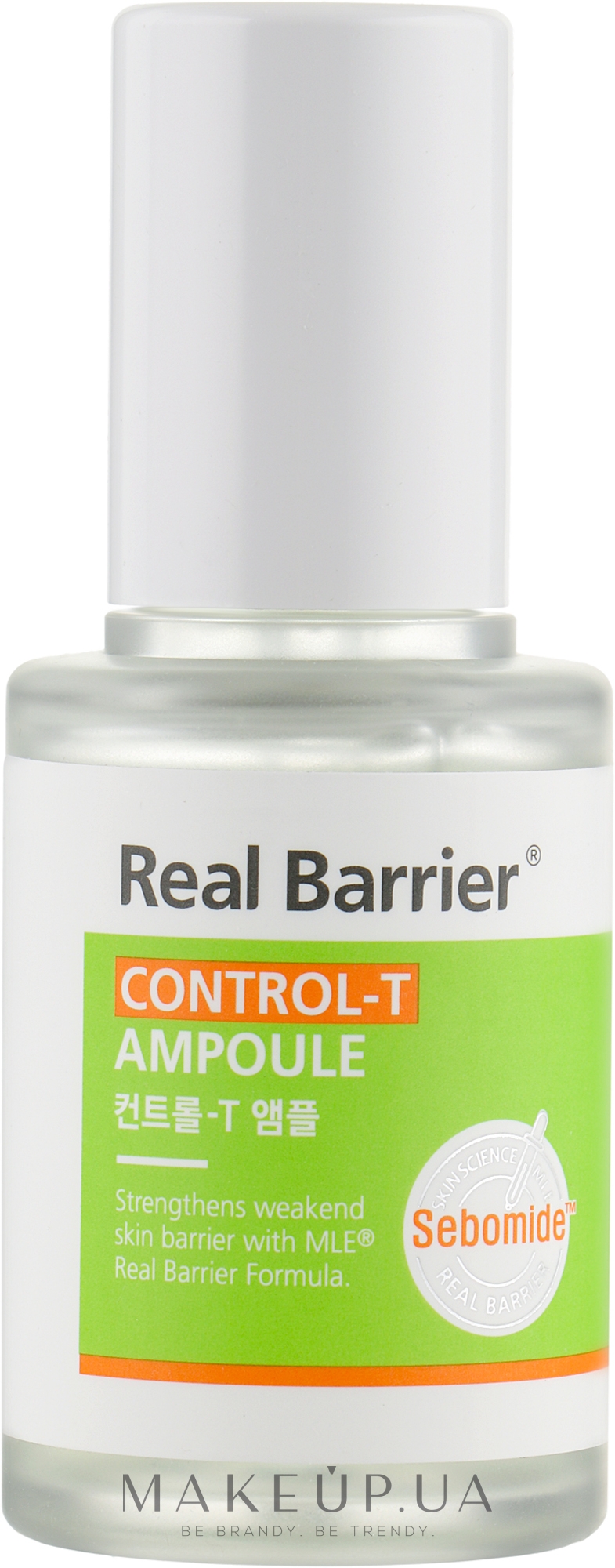 Легка сироватка для жирної і комбі шкіри - Real Barrier Control-T Ampoule — фото 30ml