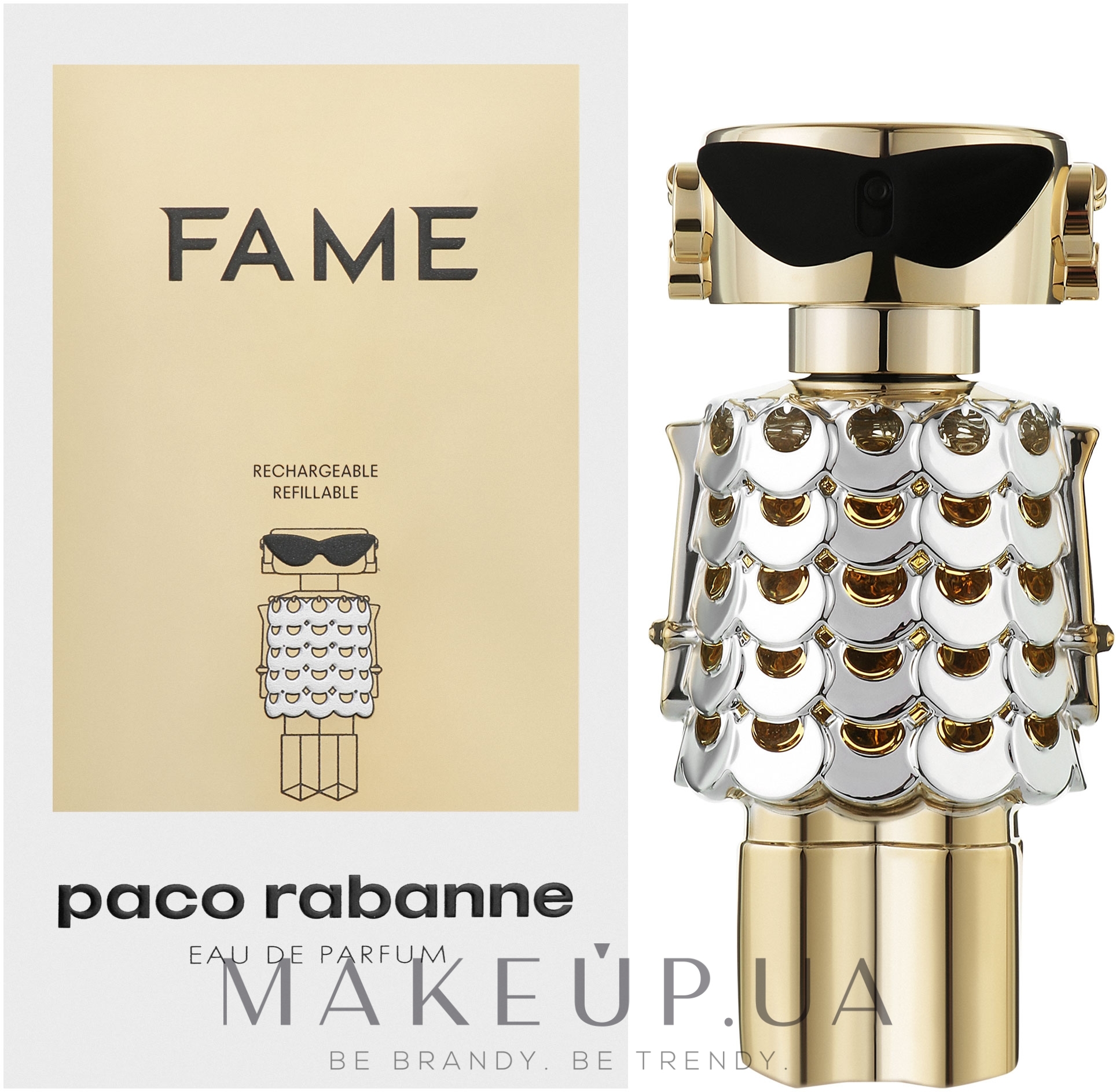 Paco Rabanne Fame Refillable - Парфюмированная вода — фото 80ml