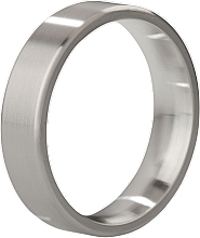 Эрекционное кольцо, 51 мм, матовое - Mystim Duke Strainless Steel Cock Ring  — фото N2